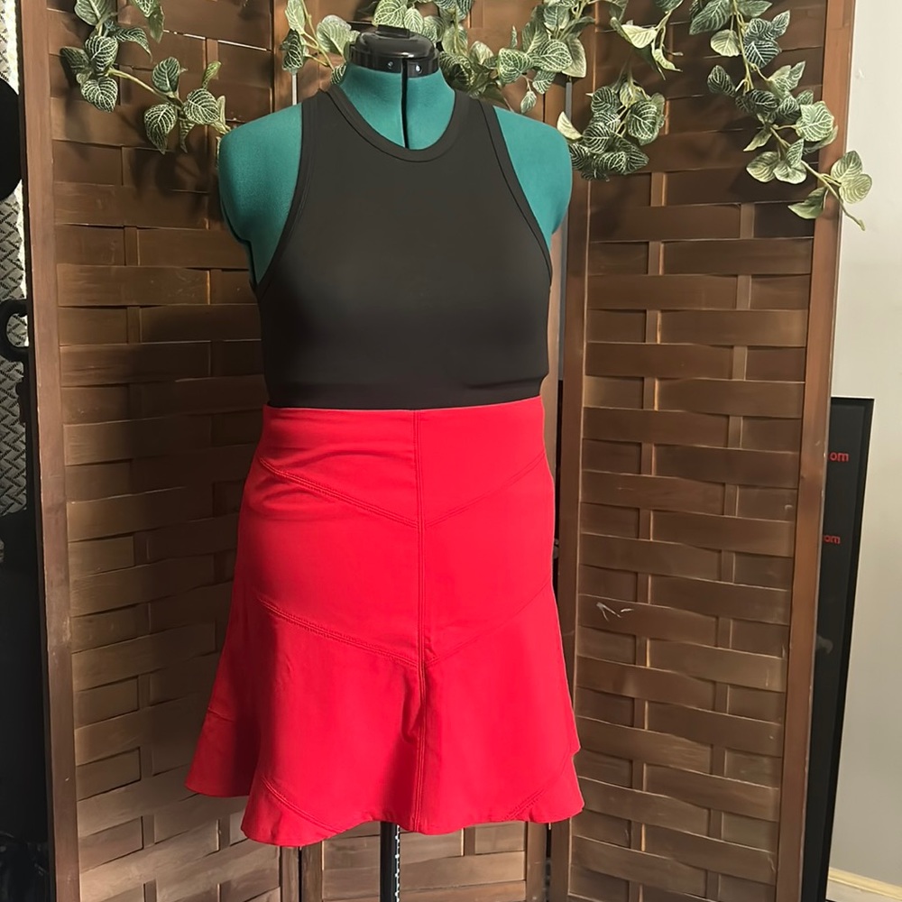 Red Loft Skirt.